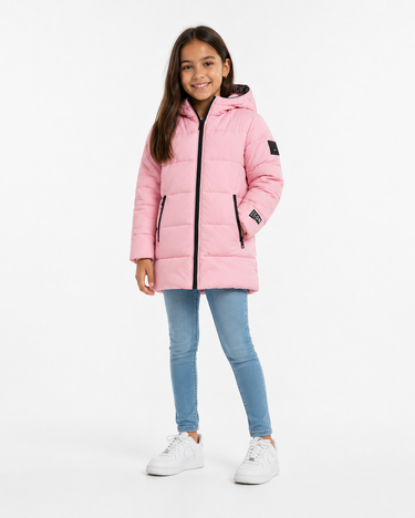 Meisjes ICON winterjas – roze