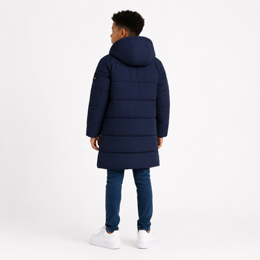 Jongens ICON winterjas – donkerblauw