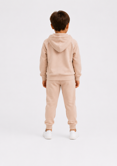 Joggingset met ICON-logo – beige