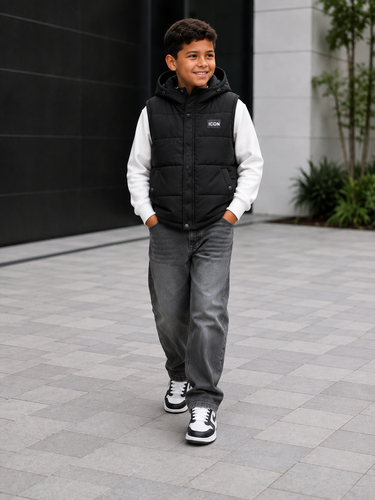 ICON bodywarmer zwart