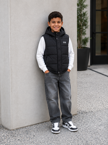 ICON bodywarmer zwart