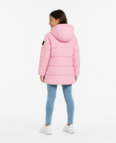 Meisjes ICON winterjas – roze