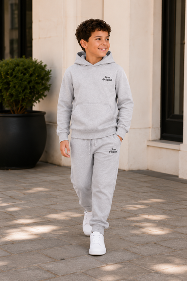 Icon Joggingsset Grijs - Beerprint